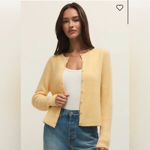 Z Supply Yellow Women's Cardigan